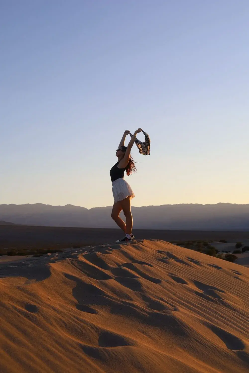 Sand dunes in Death Valley